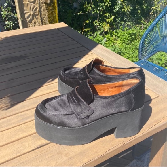 Acne Studios Shoes - Acne Simra Platform Loafers